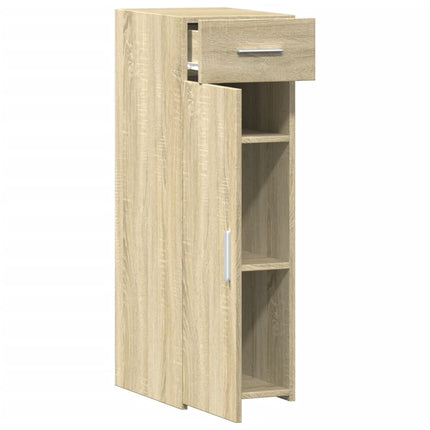 reol 30x42,5x93 cm konstrueret træ sonoma-eg