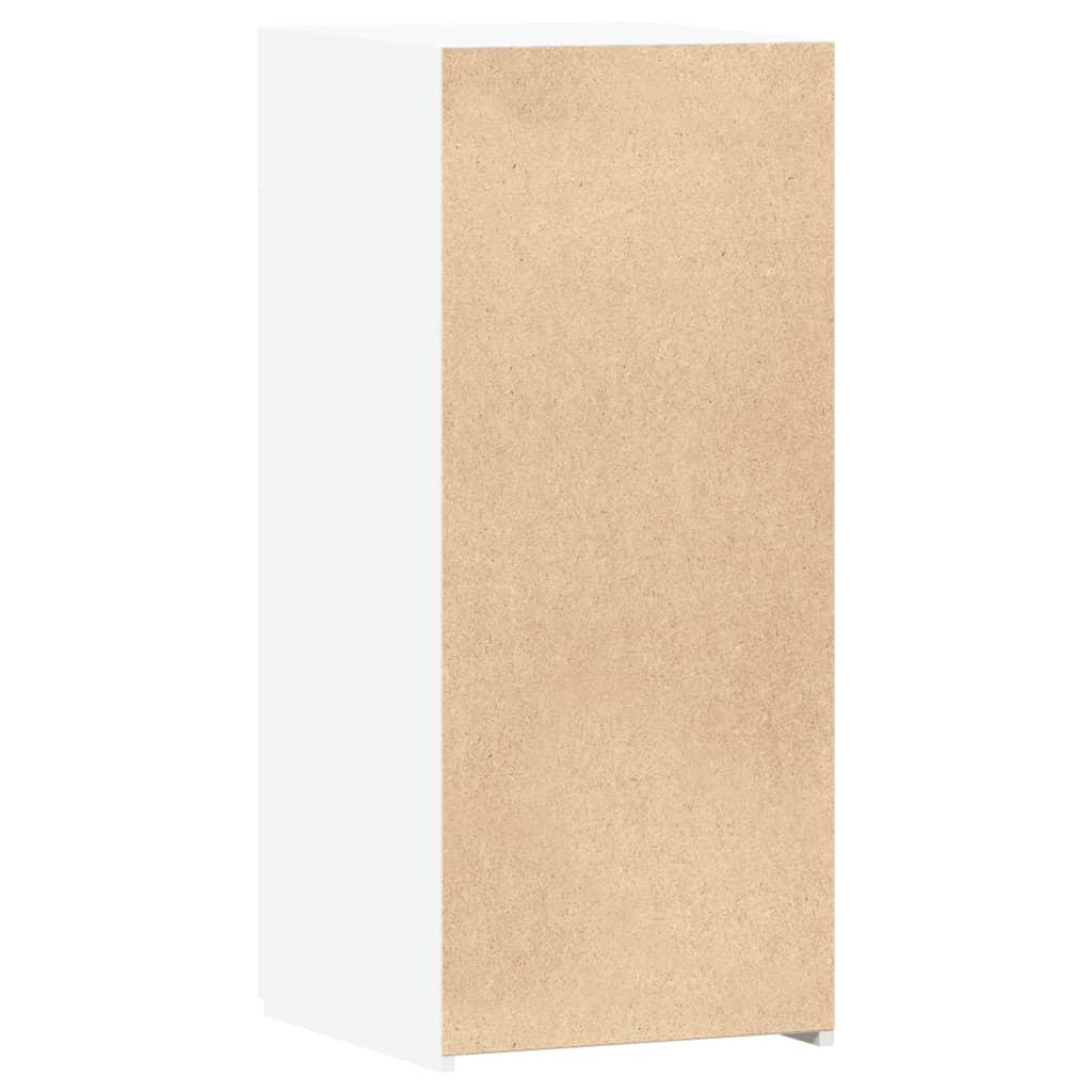 skænk 40x42,5x93 cm konstrueret træ hvid