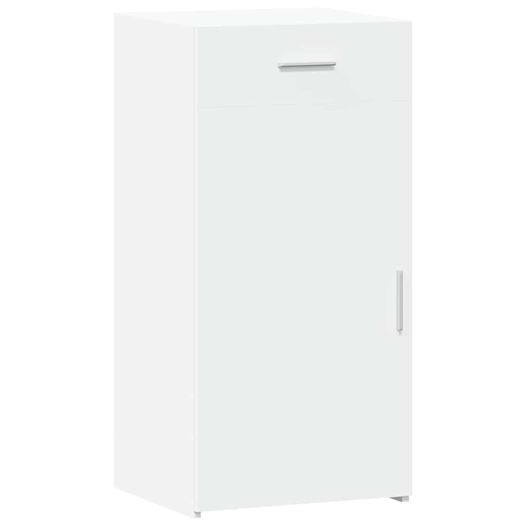 skænk 45x42,5x93 cm konstrueret træ hvid