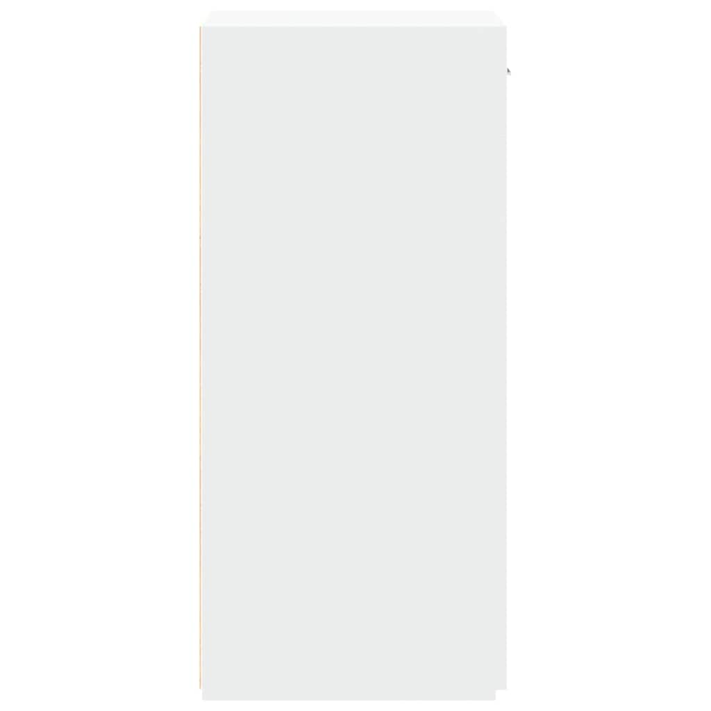 skænk 45x42,5x93 cm konstrueret træ hvid