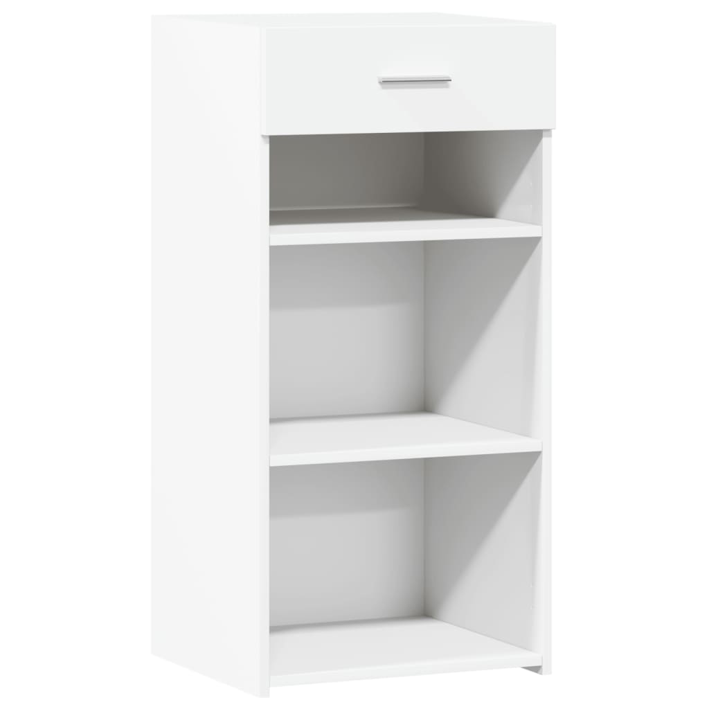 skænk 45x42,5x93 cm konstrueret træ hvid