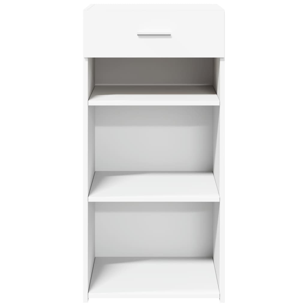 skænk 45x42,5x93 cm konstrueret træ hvid