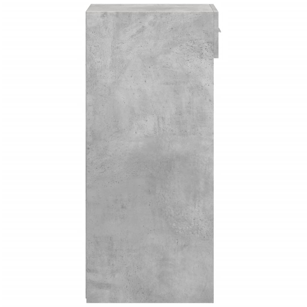 skab 50x42,5x93 cm konstrueret træ betongrå