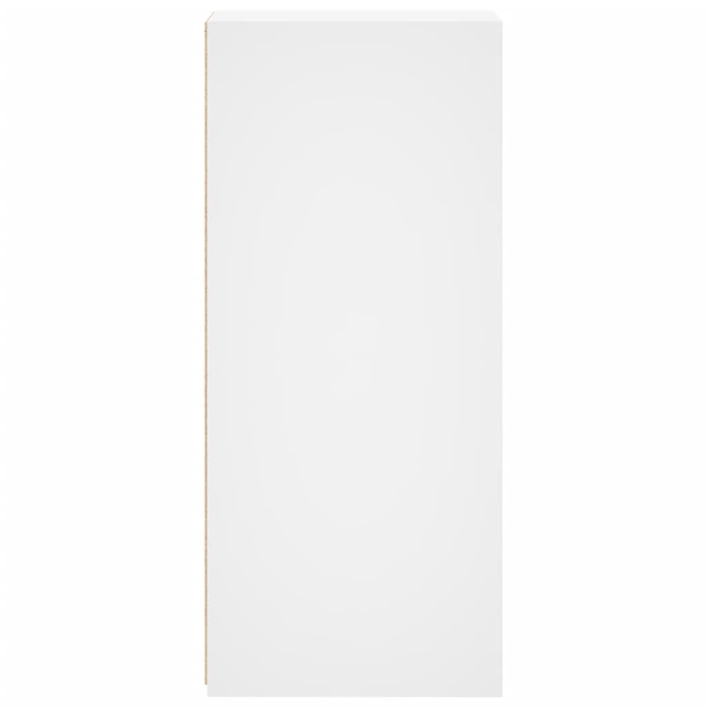 skænk 30x41x93 cm konstrueret træ hvid