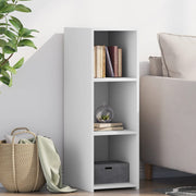 skænk 30x41x93 cm konstrueret træ hvid