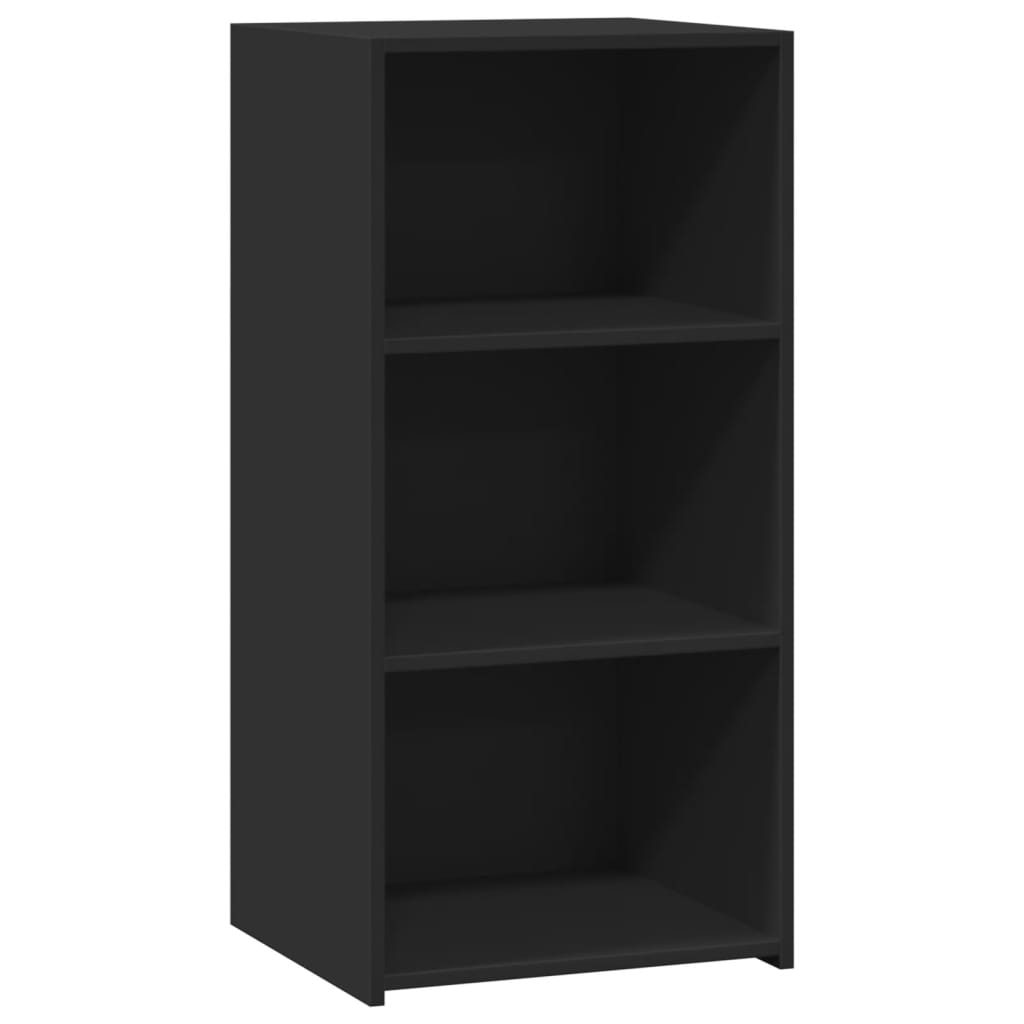 reol 45x41x93 cm konstrueret træ sort