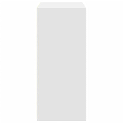 reol 70x41x93 cm konstrueret træ hvid