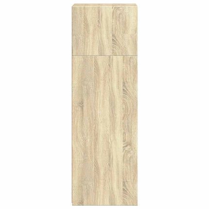 reol 40x41x124 cm konstrueret træ sonoma-eg
