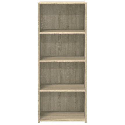reol 50x41x124 cm konstrueret træ sonoma-eg