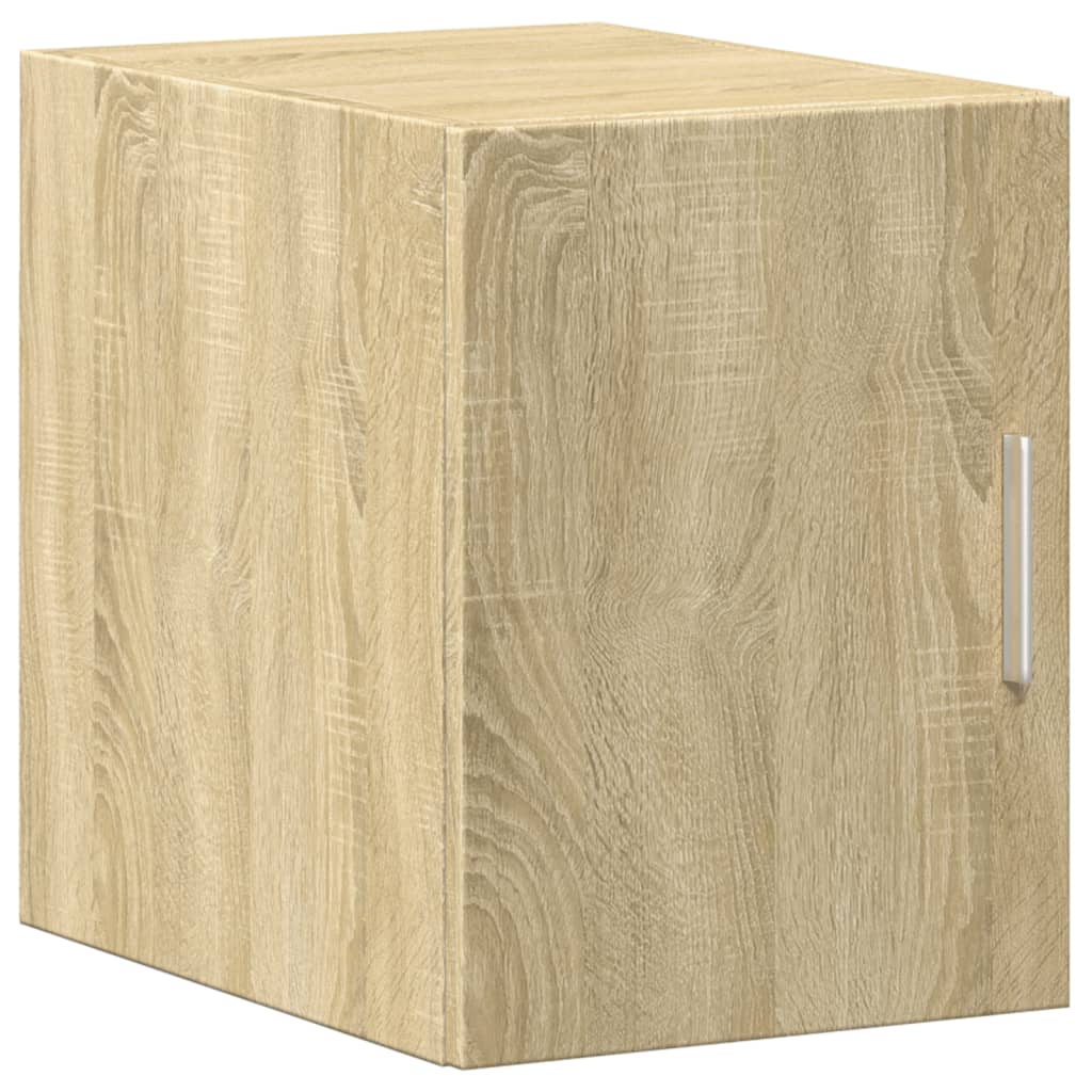 skab 30x42,5x225 cm smalt konstrueret træ sonoma-eg