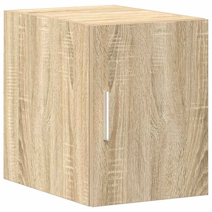 skab 30x42,5x225 cm smalt konstrueret træ sonoma-eg
