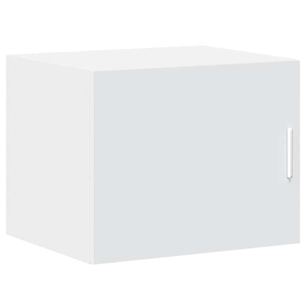 skab 50x42,5x225 cm smalt konstrueret træ hvid