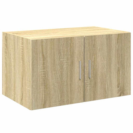 skab 70x42,5x225 cm smalt konstrueret træ sonoma-eg
