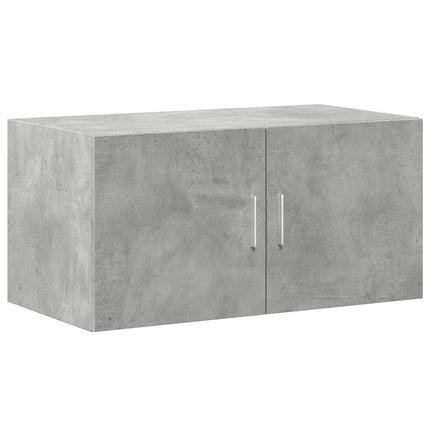 skab 80x42,5x225 cm konstrueret træ betongrå