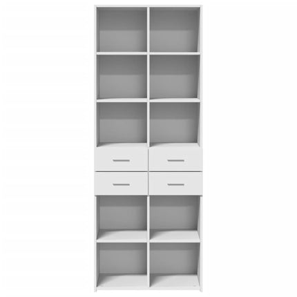 skab 70x42,5x185 cm konstrueret træ hvid