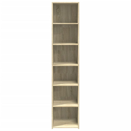 højskab 40x41x185 cm konstrueret træ sonoma-eg
