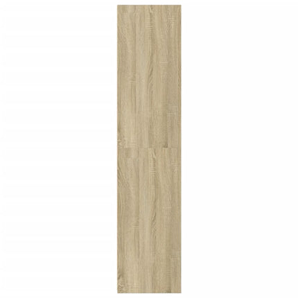 reol 45x41x185 cm konstrueret træ sonoma-eg