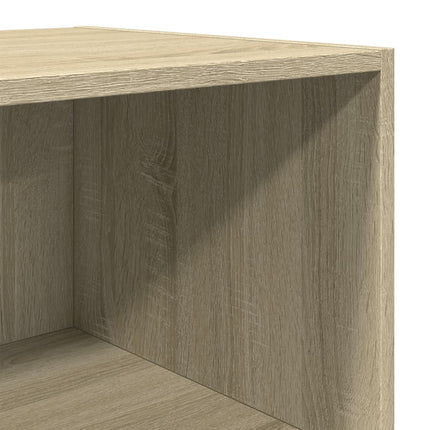 reol 45x41x185 cm konstrueret træ sonoma-eg