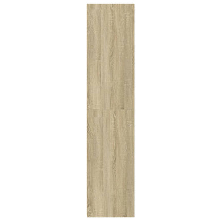 højskab 50x41x185 cm konstrueret træ sonoma-eg