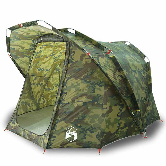 4-personers fisketelt vandtæt camouflage