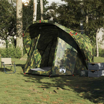 4-personers fisketelt vandtæt camouflage