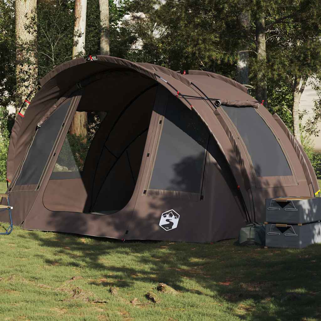 2-personers fisketelt - vandafvisende campingtelt, brun