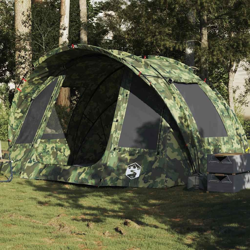 2-personers fisketelt vandtt camouflage