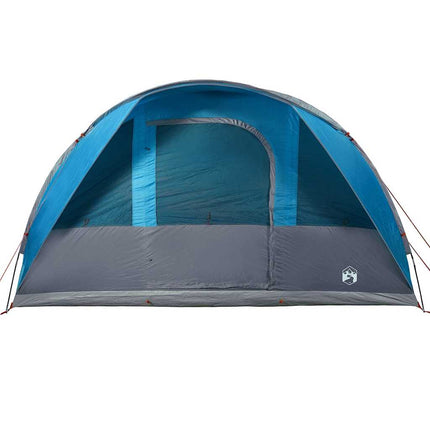 5-personers campingtelt vandtæt blå