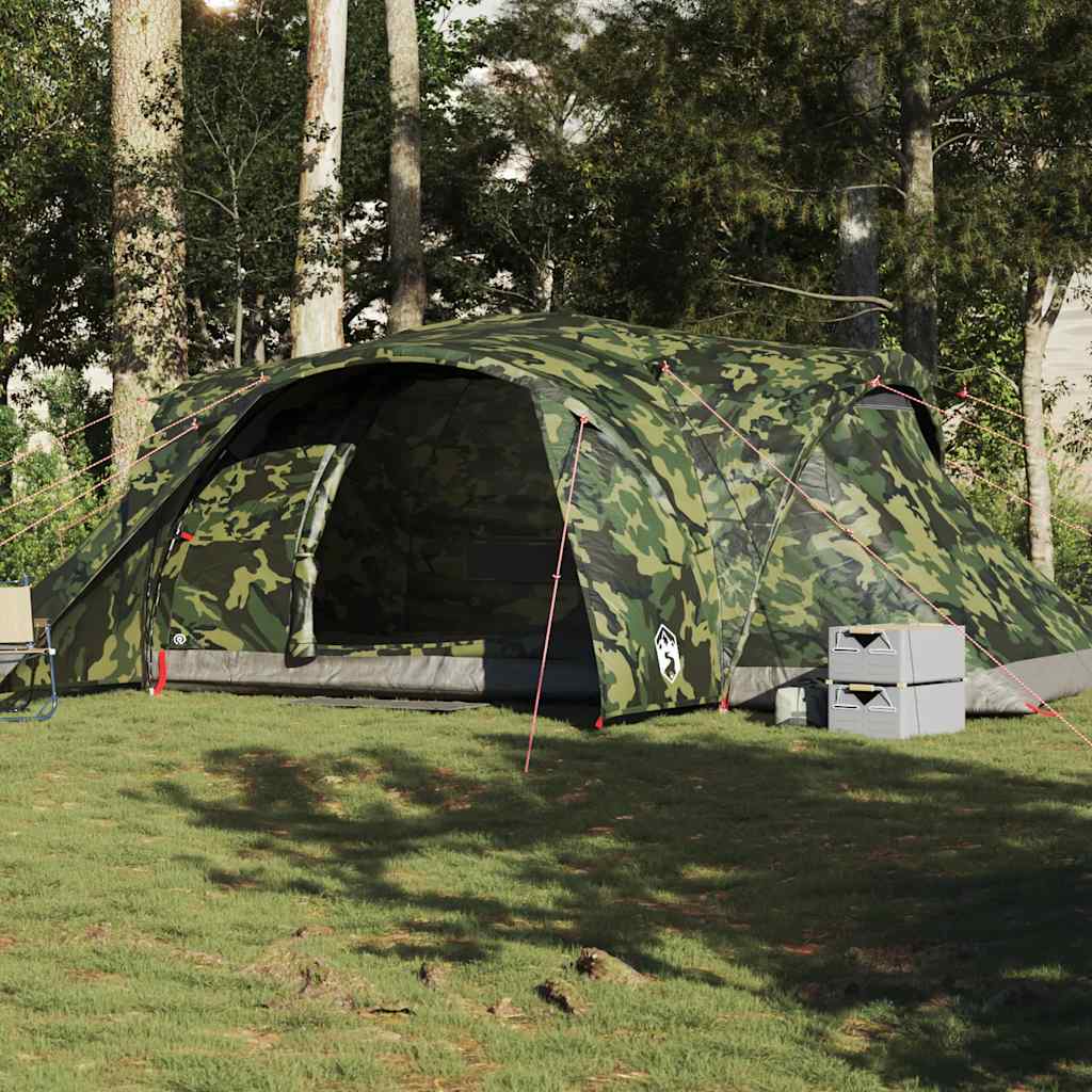 6-personers kuppeltelt vandtt camouflage