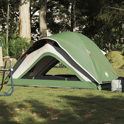 1-personers campingtelt vandtæt grøn