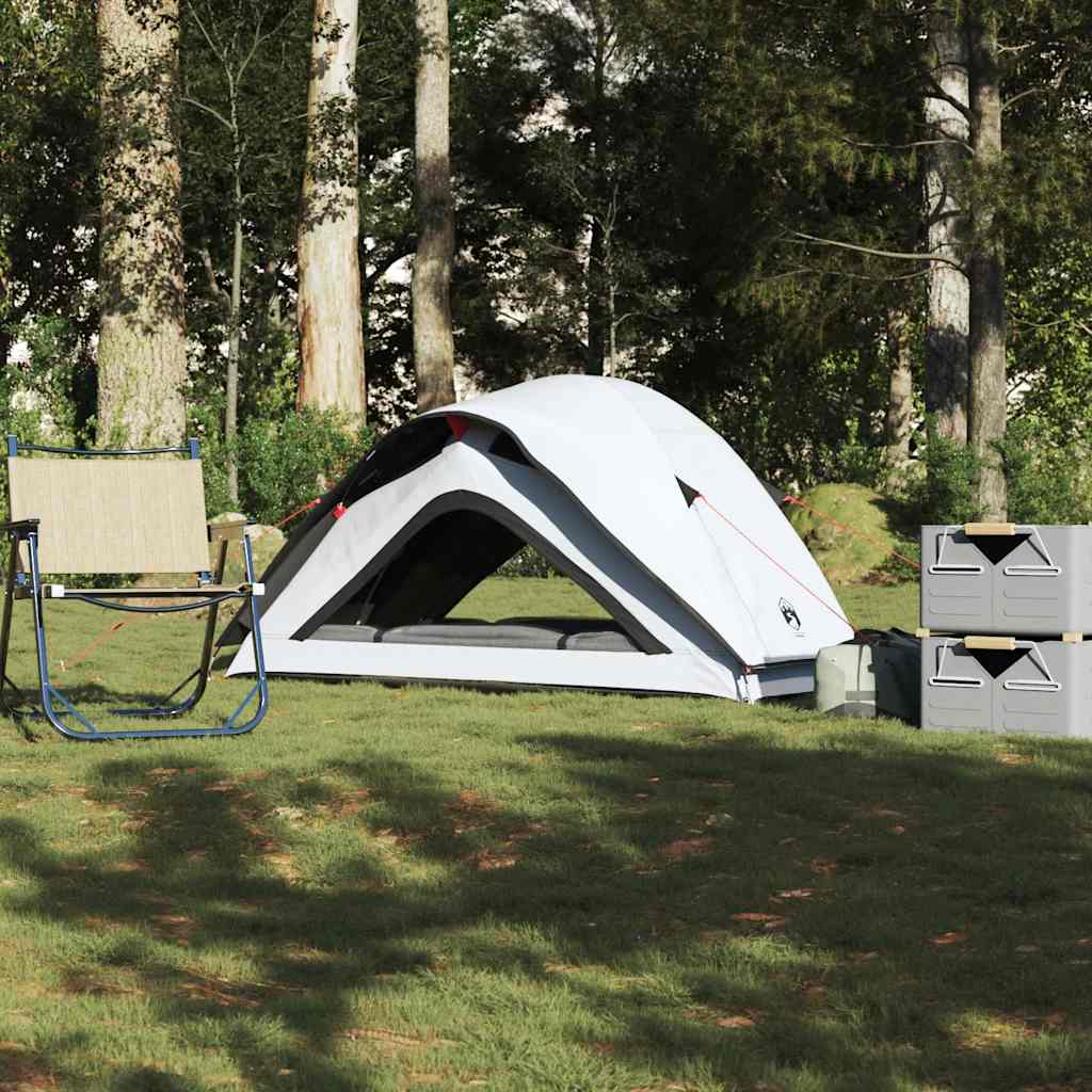 1-personers campingtelt - vandafvisende mørklægning, hvid