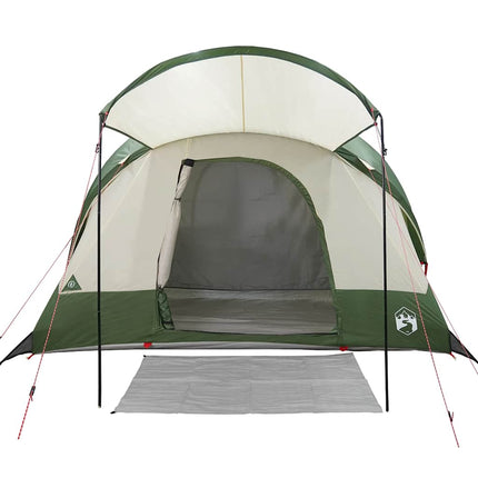 8-personers campingtelt vandtæt grøn