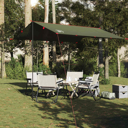 tarp 306x306 cm vandtæt olivengrøn