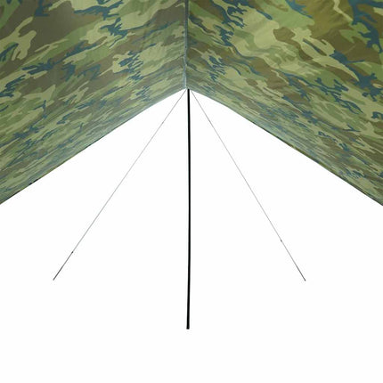tarp 438x376x212 cm vandtæt camouflage
