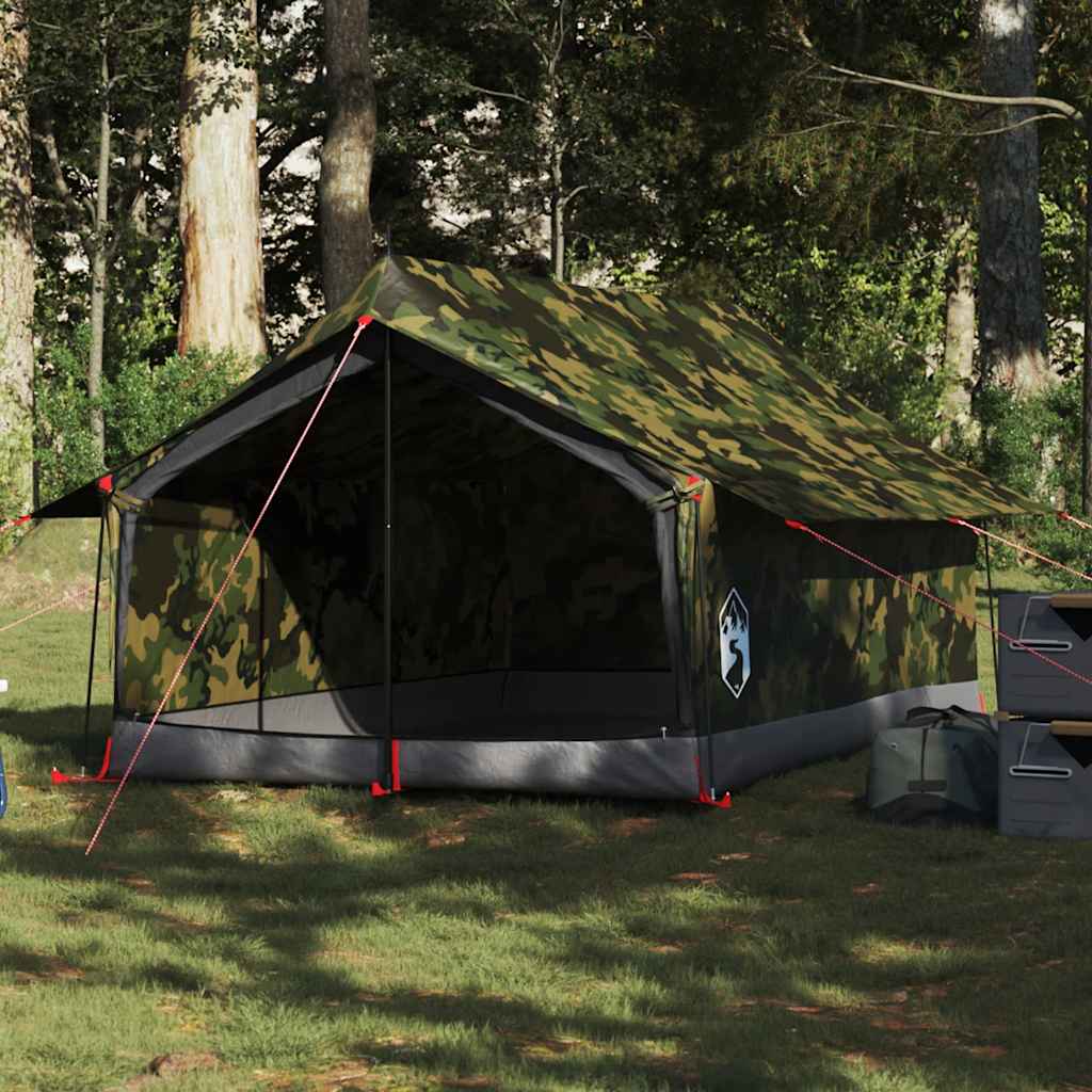 2-personers campingtelt vandtæt camouflage
