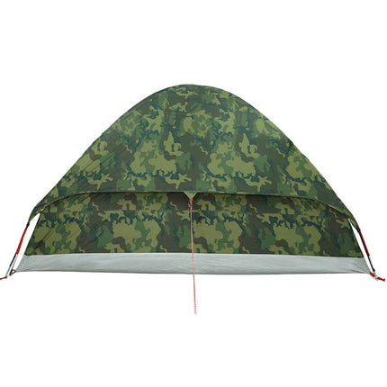 2-personers campingtelt vandtæt kuppel camouflage