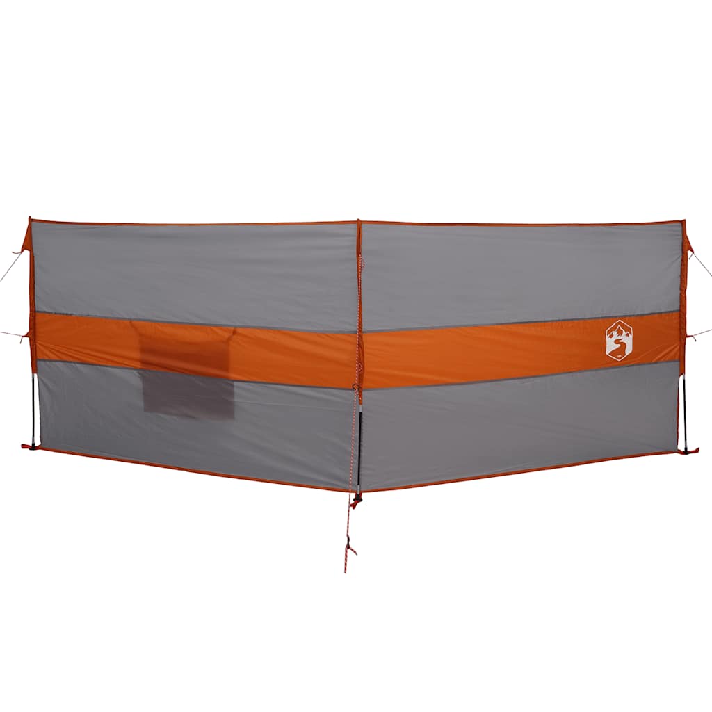 læsejl 344x120 cm vandtæt grå og orange