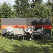 læsejl 344x120 cm vandtæt grå og orange