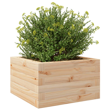 plantekasse 40x40x23 cm massivt fyrretræ