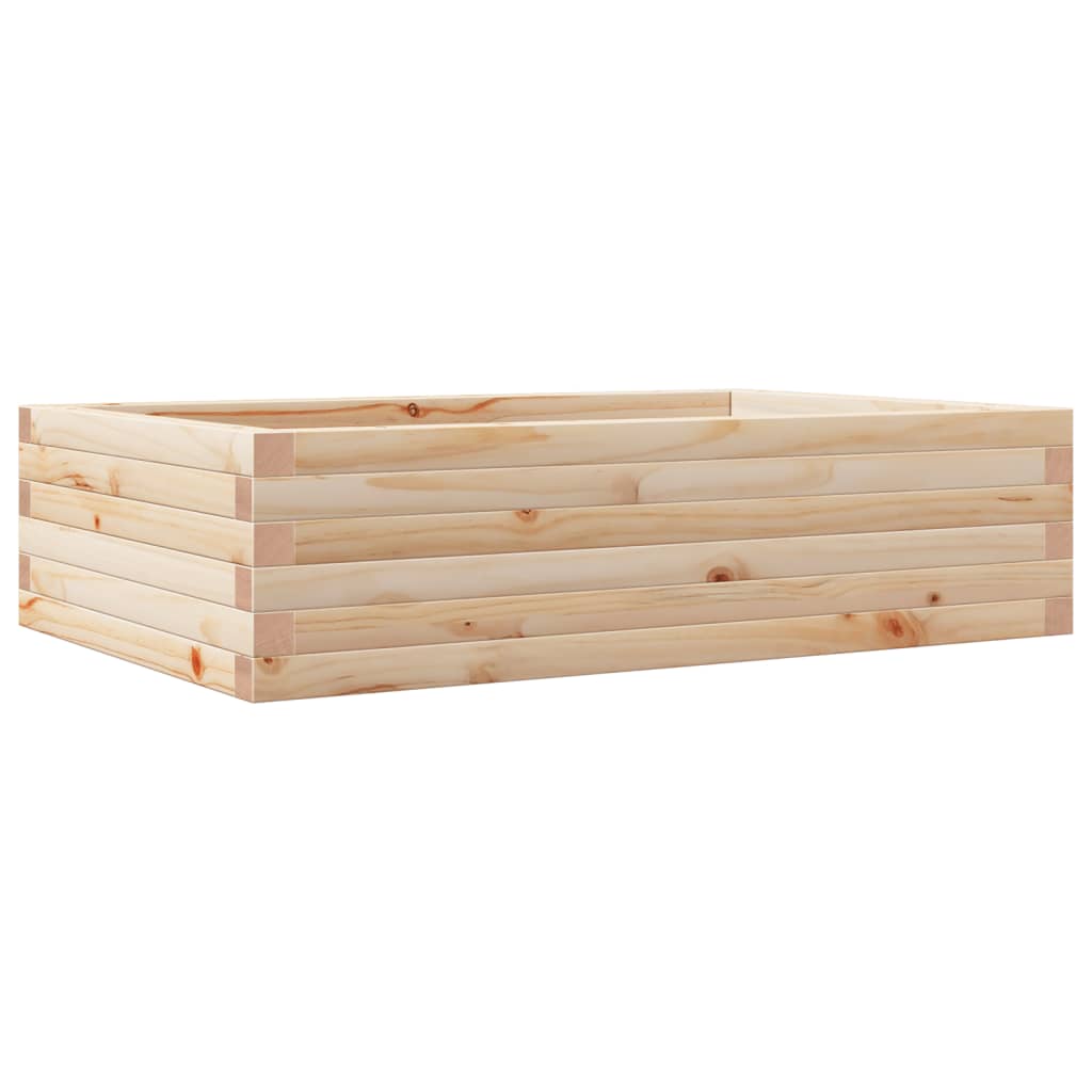 plantekasse 90x60x23 cm massivt fyrretræ