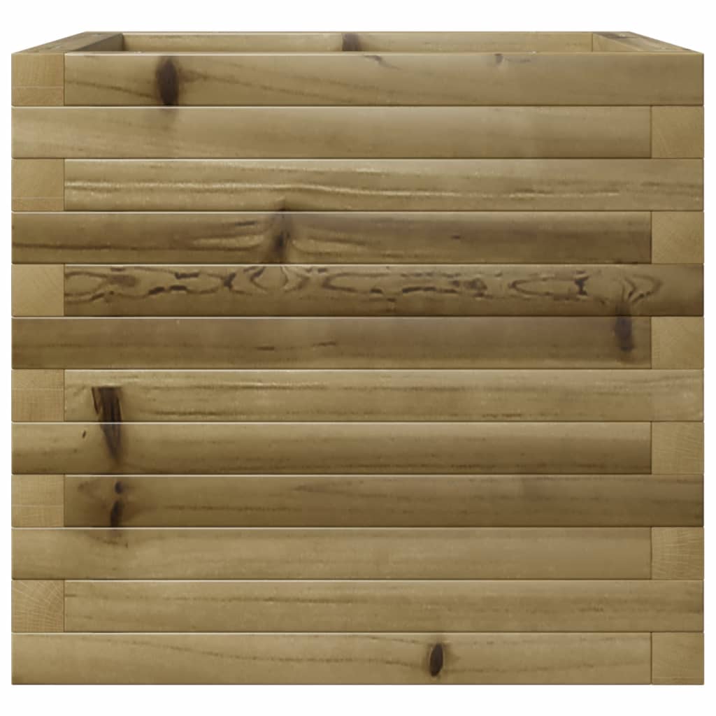 plantekasse 50x50x45,5 cm imprægneret fyrretræ