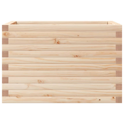 plantekasse 70x40x45,5 cm massivt fyrretræ