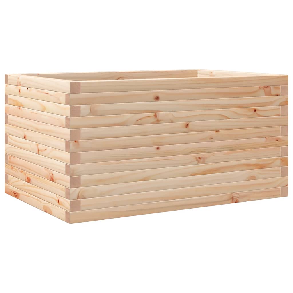 plantekasse 90x60x45,5 cm massivt fyrretræ