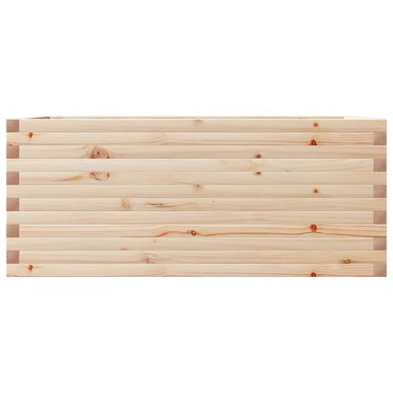 plantekasse 110x60x45,5 cm massivt fyrretræ