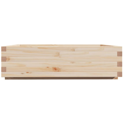 plantekasse 90x90x26,5 cm massivt fyrretræ