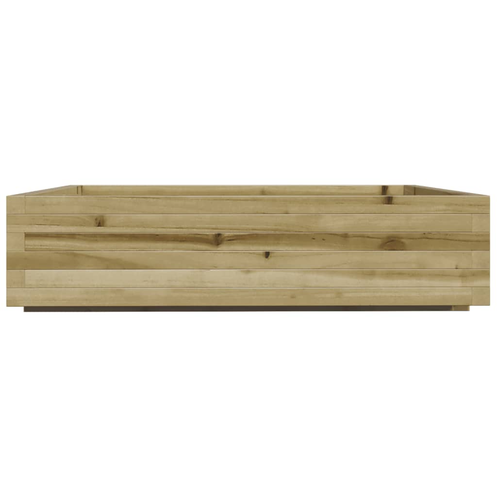 plantekasse 100x100x26,5 cm imprægneret fyrretræ