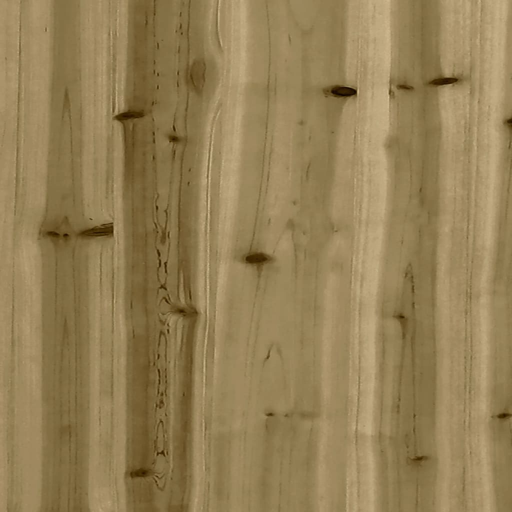 plantekasse 110x110x26,5 cm imprægneret fyrretræ