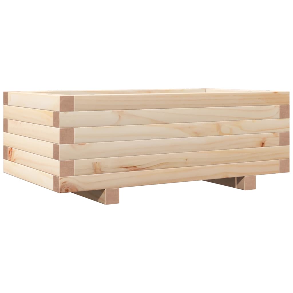 plantekasse 70x40x26,5 cm massivt fyrretræ