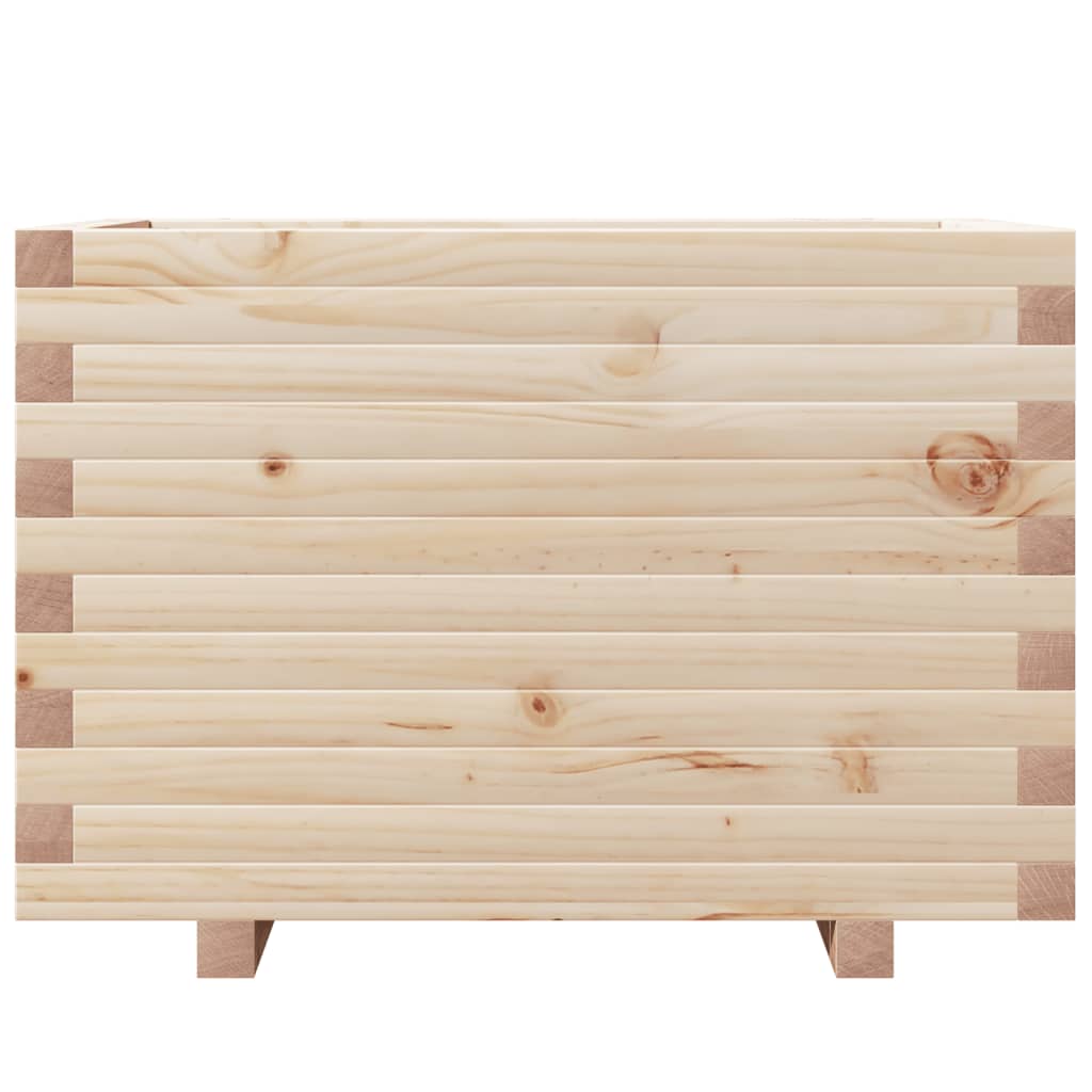plantekasse 70x40x49,5 cm massivt fyrretræ