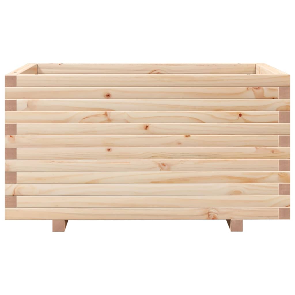 plantekasse 90x60x49,5 cm massivt fyrretræ